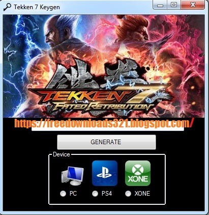 Tekken 7 Cd Key Generator Online